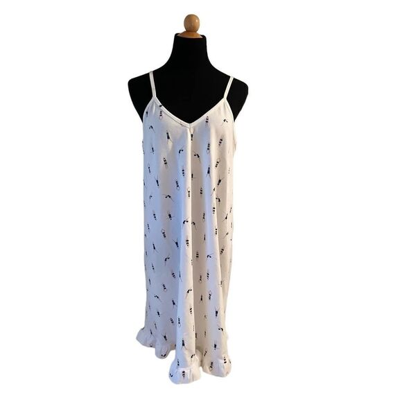 HAUTE HOME FINE LOUNGEWEAR LOUNGE DRESS SIZE MEDIUM - Picture 3 of 8